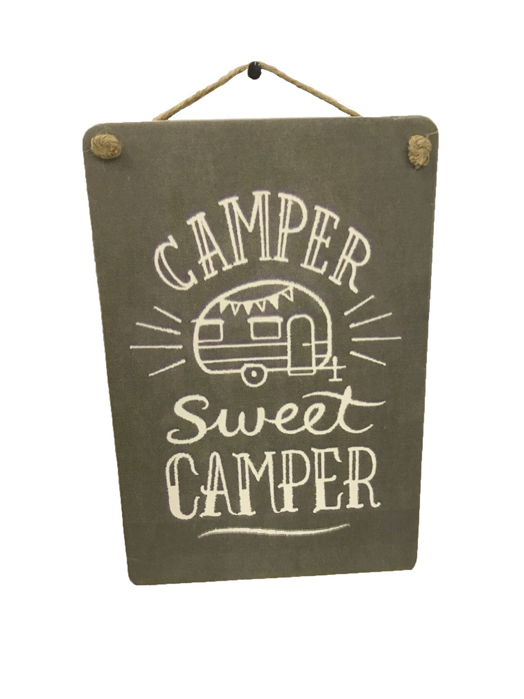 sign - camper sweet camper - 20x30