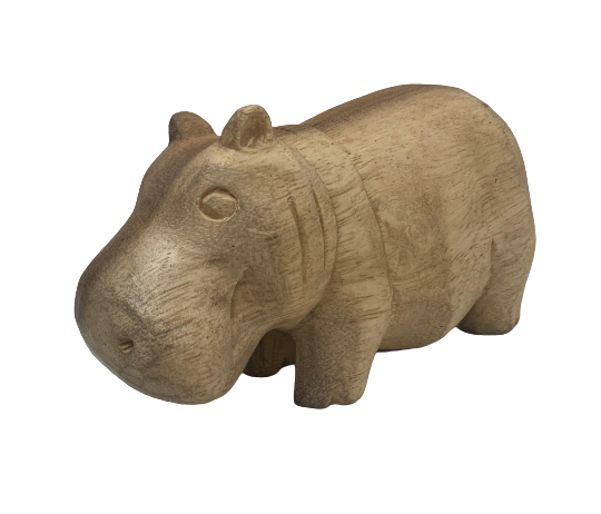 hippo - 8cm  - small - suarwood
