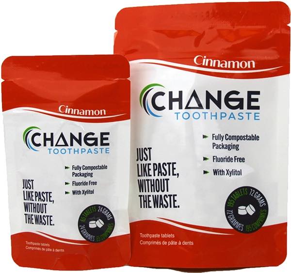 change toothpaste - 1 month - cinammon (65 tablets)