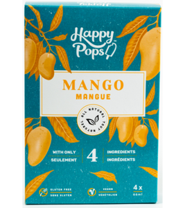 happy pop - mango - box of 4