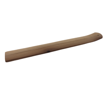 incense holder - light wood - narrow/flat