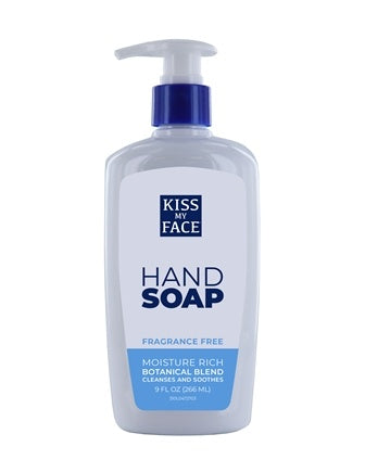 kiss my face - hand soap pump - fragrance free