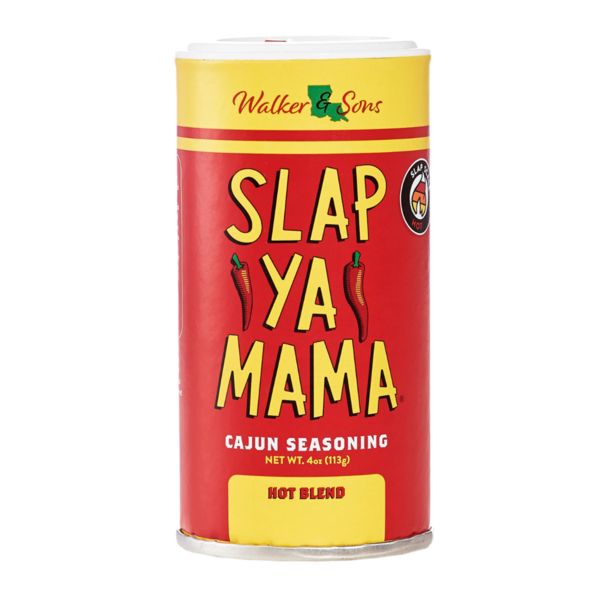 slap ya mama - spice blend - cajun hot spice blend (red) - 8oz
