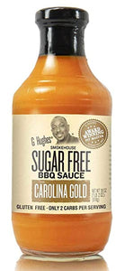 G.Hughes - BBQ sauce  - carolina gold - NO Sugar ADDED - 490mL