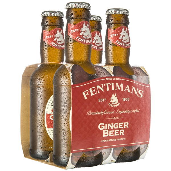 fentiman's - CASE of 4 - ginger beer - traditional - 200ml