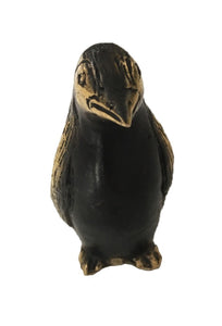 penguin - standing - bronze - 6cm - SMALL
