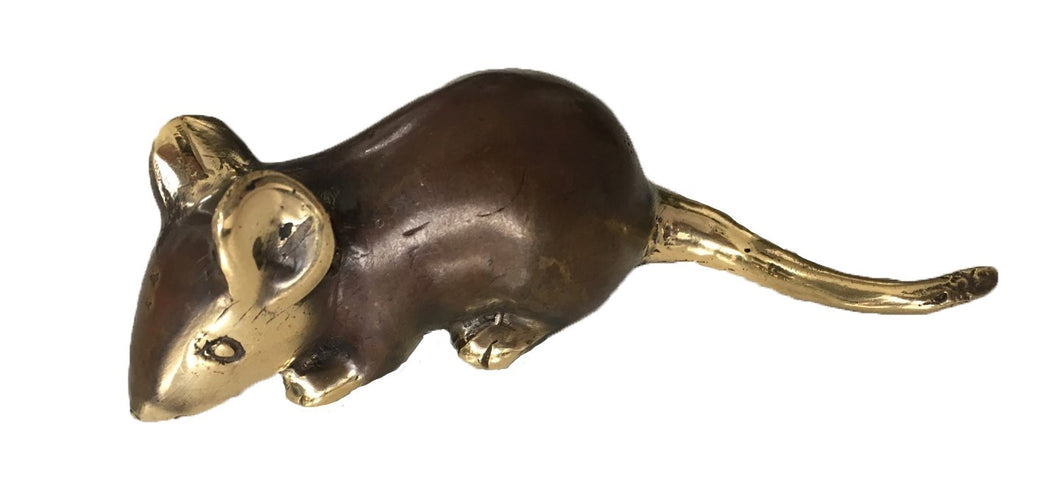 mouse - bronze - 10cm