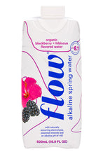 Load image into Gallery viewer, flow - blackberry hibiscus - alkaline spring water - 500ml
