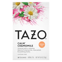 Load image into Gallery viewer, tea - tazo - calm - chamomile - 20 bags
