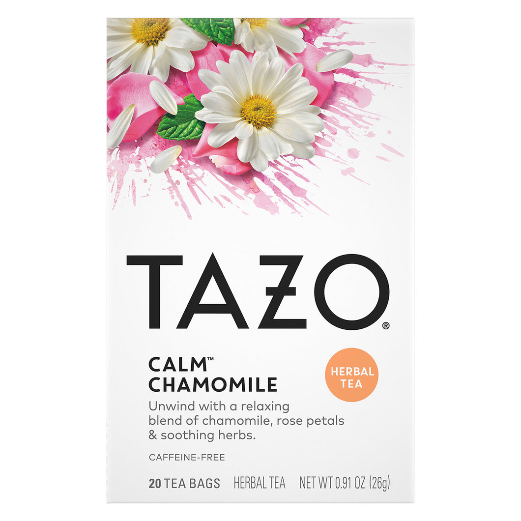 tea - tazo - calm - chamomile - 20 bags