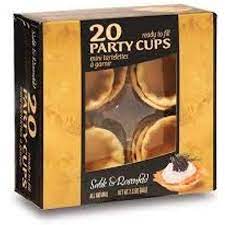 party cups - 20 - sable & rosenfeld - 60g