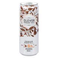 non alcoholic - moscow mule - clever - 355ml