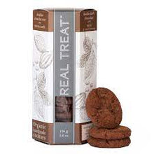 Load image into Gallery viewer, real treat - organic double dark choc gourmet cookie - 160g

