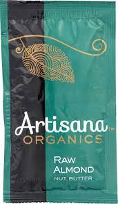 almond butter - organic - squeeze pack - artisana - 31g