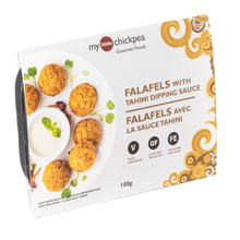 Load image into Gallery viewer, falafels w/ tahini - my little chickpea - 150g
