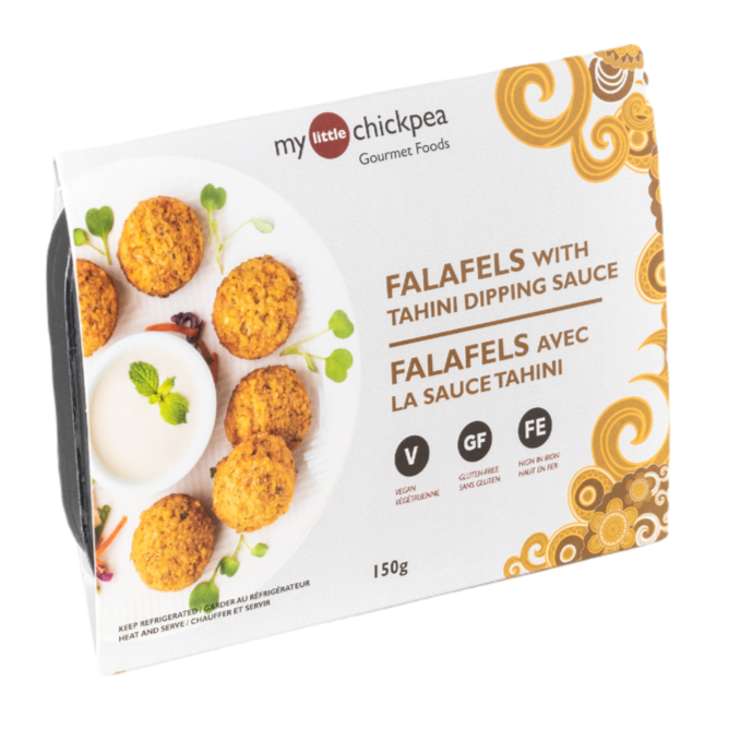 falafels w/ tahini - my little chickpea - 150g