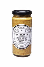 Load image into Gallery viewer, kozlik&#39;s - mustard - lime &amp; honey - 250ml
