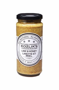 kozlik's - mustard - lime & honey - 250ml
