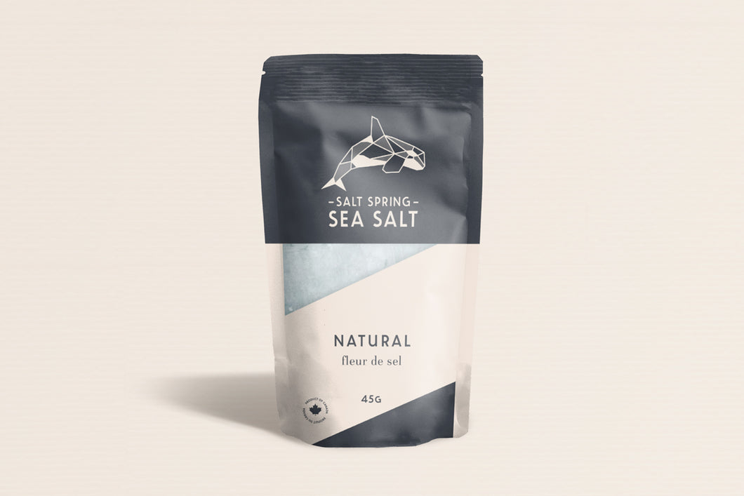 salt spring sea salt - natural - 45g