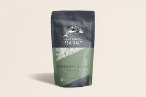 salt spring sea salt - rosemary garlic - 45g