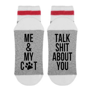 sock dirty to me - me & my cat talk shit about you