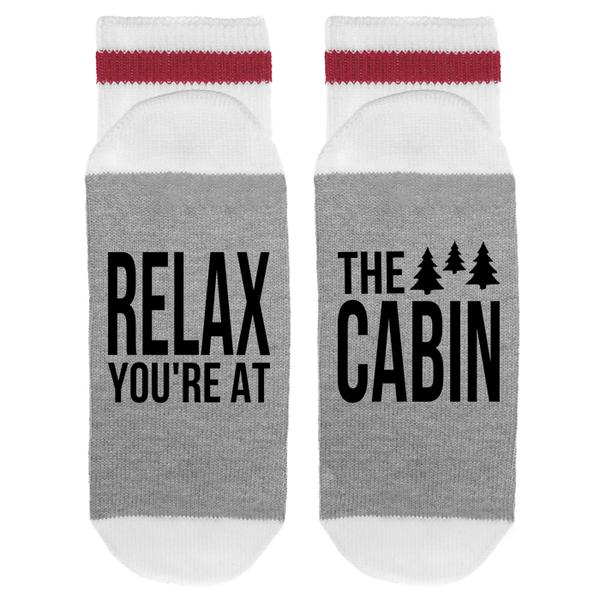 sock dirty to me - relax you're at the cabin