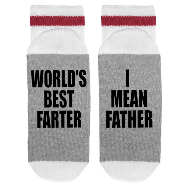 sock dirty to me - world's best farter/father