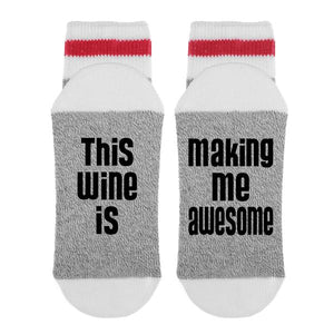 sock dirty to me - this wine is making me awesome