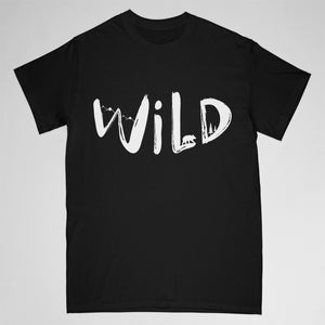 tn - adult t shirt - Wild - black - SM