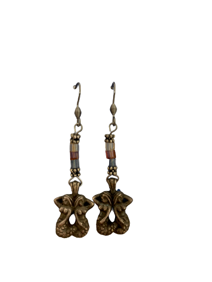 FF - twin mermaid earrings