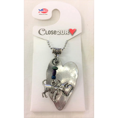 FF - necklace - chihuahua - C2URH