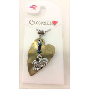 FF - necklace - heart collar - C2URH