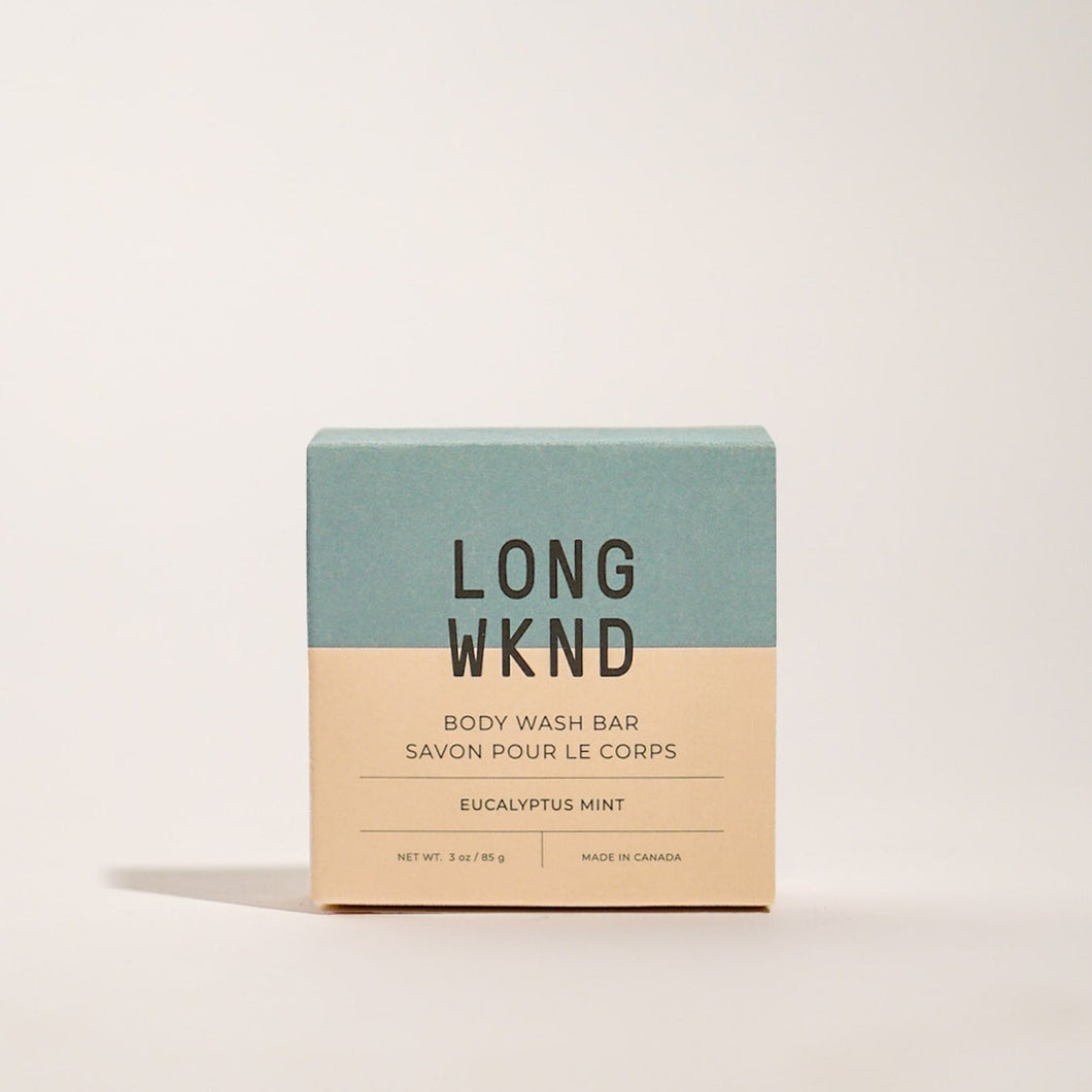 long wknd - body wash - eucalyptus mint