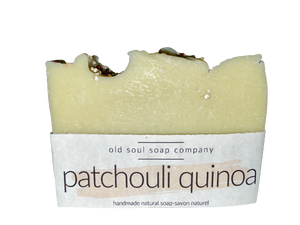 old soul soap - 6.5oz - pathcouli quinoa