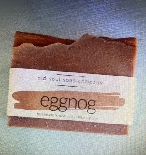 old soul soap - 6.5oz - egg nog