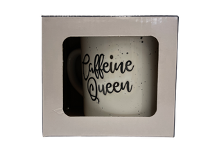 mug - caffeine queen - ceramic
