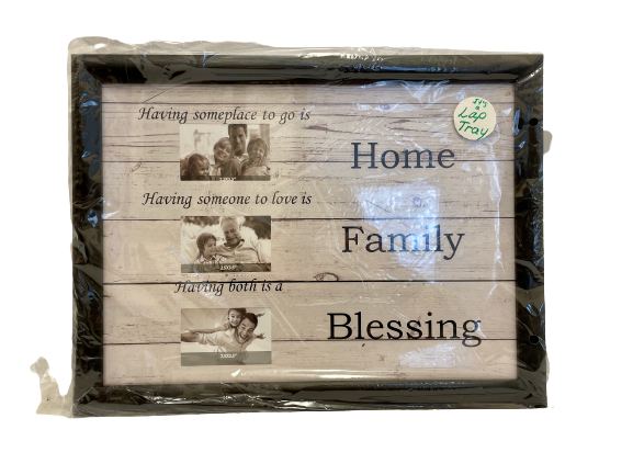 reading cushion/tray - home/family/blessing