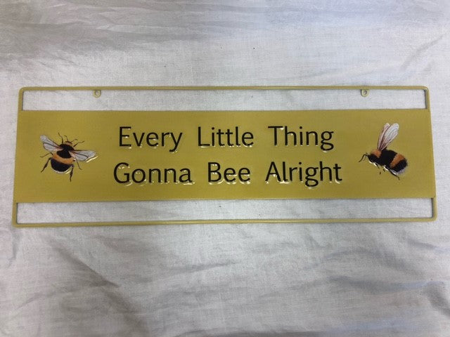 sign - every little thing gonna bee alright - 7.75