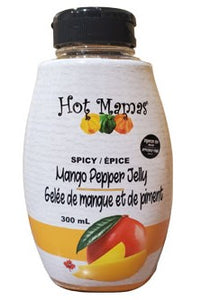 hot mamas - squeezie - mango pepper jelly - 300ml