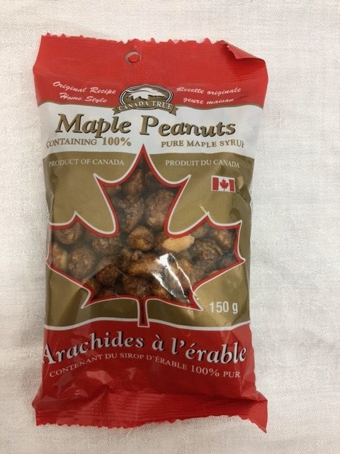 canada true maple - peanuts -  150g