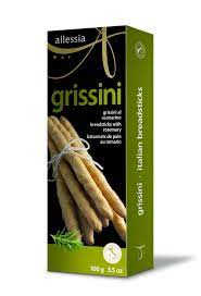breadsticks - allessia grissini - rosemary - 100g