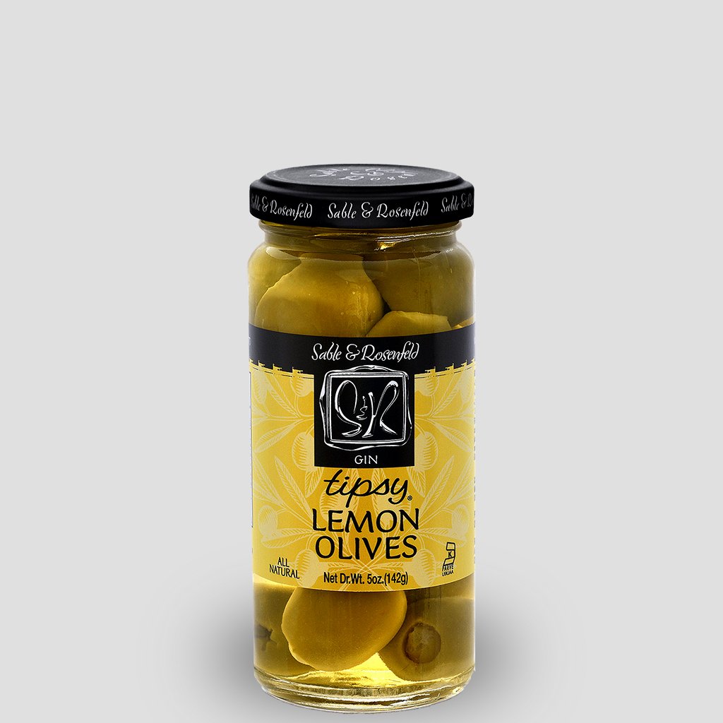 olives - gin lemon tipsy - sable & rosenfeld - 250ml