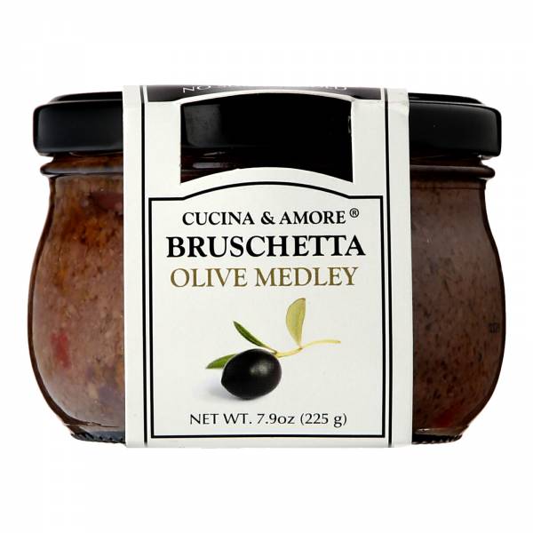 cucina & amore - bruschetta - olive medley - 225g
