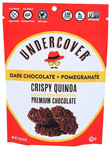 quinoa crisps - dark chocolate/peppermint - 57g