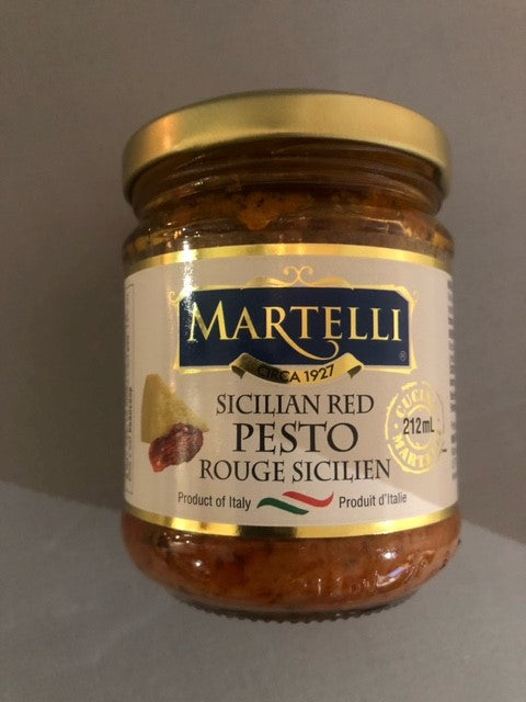 martelli sicilian red pesto - 212ml