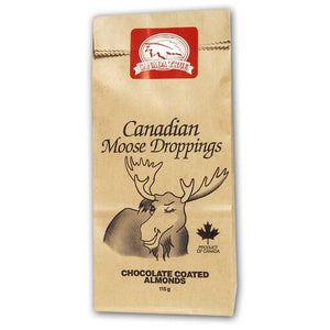 moose droppings - milk chocolate almonds - 80g