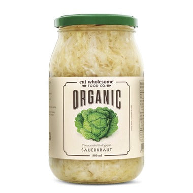 sauerkraut - organic - eat wholesome - 909ml