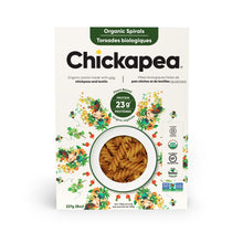 Load image into Gallery viewer, chickapea pasta - spirals
