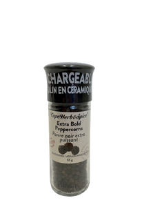 cape herb - traditional spice grinder - extra bold peppercorns - 55g
