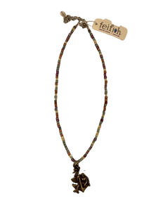 FF - mermaid necklace - anchor